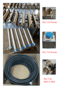 Émetteur FM populaire 1000W 2 voies, émetteur FM 4 voies pour diffusion télévisuelle, répartiteur de puissance en aluminium 2 voies 4 voies pour antenne FM extérieure - Product Image 6