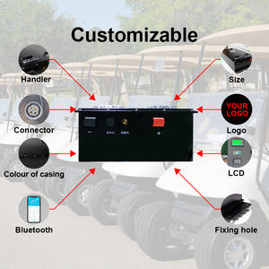 Lange Levensduur Golfkar Lithiumbatterij 48 Volt 50ah 100ah 200ah 300ah 400ah Batterij Golfkar Batterijen - Product Image 3