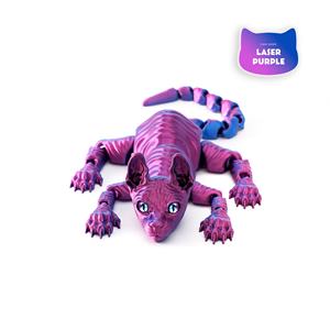 ตุ๊กตาแมวพลาสติกแบบยูนิเซ็กซ์ พิมพ์ 3 มิติ แมวสยาม พิมพ์ 3 มิติ งานศิลปะสมัยใหม่ แบบข้อต่อขยับได้ ของเล่นเด็ก งานฝีมือ ของตกแต่ง ของขวัญ - Product Image 5