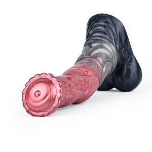 NNSX Dildo énorme en forme de pénis de cheval avec stimulateur de nœuds, pénis animal, gode <span class=keywords><strong>géant</strong></span> pour femmes, jouets sexuels pour adultes 18+ - Product Image 3