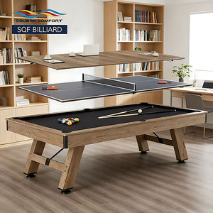 <span class=keywords><strong>Mesa</strong></span> <span class=keywords><strong>de</strong></span> Juego Multifuncional 3 en 1 S.Q.F Moderna y Personalizable, Ecológica, <span class=keywords><strong>de</strong></span> 8 pies, <span class=keywords><strong>Mesa</strong></span> <span class=keywords><strong>de</strong></span> Billar, Snooker, Tenis <span class=keywords><strong>de</strong></span> <span class=keywords><strong>Mesa</strong></span>, Billar <span class=keywords><strong>de</strong></span> 9 Bolas, con Revestimiento <span class=keywords><strong>de</strong></span> Goma - Product Image 3