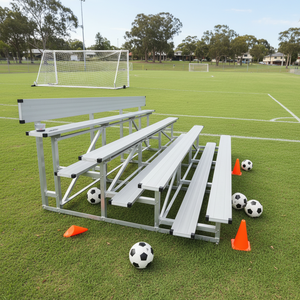 Banc <span class=keywords><strong>de</strong></span> tribune en aluminium <span class=keywords><strong>à</strong></span> 4 niveaux, 3,5 m, sièges modulaires pliables résistants aux intempéries pour terrains <span class=keywords><strong>de</strong></span> sport NLP-4 - Product Image 1