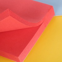 Nouveau bloc-notes autocollant carré 7,5x7,5 cm, couleur personnalisée, logo imprimé, papier adhésif, papeterie de bureau