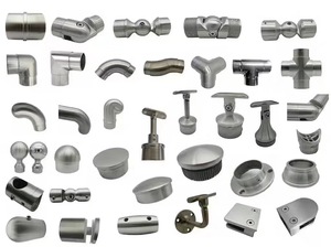 Pasamanos de Acero Inoxidable 304 con Acabado Cepillado, Diseño Minimalista, Montaje en Pared, Kits de Instalación DIY para Balcón, Hotel, Escalera - Product Image 3
