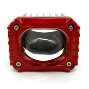 Éclairage Moto, Phares de Voiture, Projecteurs Moto, Modification LED Bicolore Double Lumière, Pièces de Moto - Product Image 1