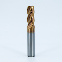 Fraise à bout en carbure de tungstène pour machine de fraisage CNC, 12 mm, 4/2 cannelures