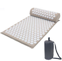 Dos Corps Tête Cou Pied Soulager La Douleur Stress Spike Tapis D'acupression Aiguille Masseur Coussin Oreiller Acupuncture Massage Tapis De Yoga