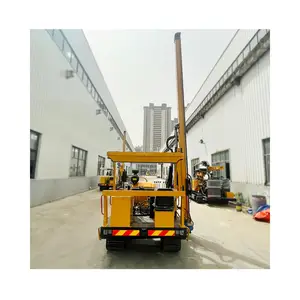 Special and high efficient Hydraulic Solar Screw Pile Driver Photovoltaic Piling Machine for solar project