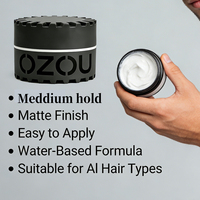 Crème Coiffante Volumisante Légère 150g Personnalisée avec Certificat CPNP MSDS GMP UE, Nouvelle Formule, Étiquette Privée, Crème Mate Douce OEM