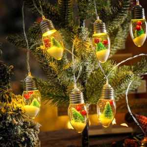 Guirlande lumineuse blanc chaud 2m IP44 pour décoration intérieure, idéale pour arbre, fête, décorations suspendues festives - Product Image 3