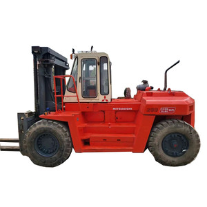 Montacargas Diésel Mitsubishi FD250 Usado Original Hecho en Japón, 3 Toneladas, Longitud de Horquilla 4510 mm, Camión Elevador para Almacén, Alta Calidad, 1 Año de Garantía - Product Image 1