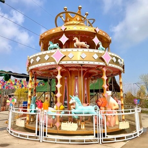 Amusement Park Games <strong>24</strong> <strong>Seats</strong> Luxury <strong>Carousel</strong> Rides Adult Large Outdoor Amusement Equipment <strong>Carousel</strong> for Children - Product Image 4