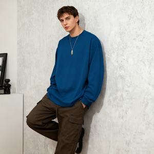 Camisetas Personalizadas TKAN579D de Diseño, Marca de Moda, para Hombre, 100% Algodón, Secado Rápido, Talla Grande, Holgadas, Color Sólido, Manga Larga - Product Image 1