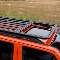 Kit tout-terrain complet GWM Tank 300, plateforme de toit, échelle d'accès latérale, boîte de rangement latérale ABS, pièces de modification pour SUV