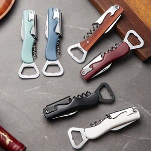 Tire-bouchon manuel professionnel compact pour <span class=keywords><strong>sommelier</strong></span>, ouvre-bouteille de barman de restaurant avec coupe-capsule - Product Image 2