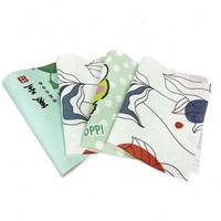 Fabricant OEM Design gratuit Napperons et serviettes en lin à impression personnalisée Nappe de table non tissée jetable