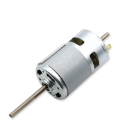Moteur électrique 24V DC haute efficacité 5000 tr/min RS-775 avec commutation par balais, en métal
