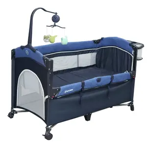 Wholesale Removable Infant Modern babies crib Playard creative baby cradle flower box playpen crib bed side sleeper