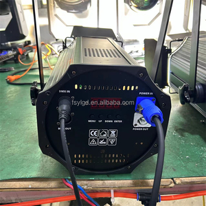 300w COB LED Theater Spot Light 300W Zoom Cob <strong>Large</strong> Range Projection Flood Par with Zoom 15-60 Degree Studio <strong>Blinder</strong> - Product Image 3