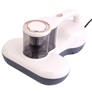 Handheld Mite Remover <b>Vacuum</b> Cleaner With UV Light For Beds <b>Portable</b> Electric Dust Collector White And Gray LWP-1017 - Product Image 1