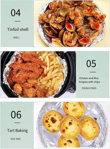 Rollo de papel de aluminio de 30cm de ancho para cocinar papel de aluminio de alta calidad de grado alimenticio para cocinar - Product Image 5