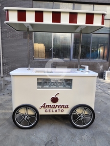 Chariot mobile pour la vente de crème glacée, camionnette mobile pour la vente de café, chariot mobile commercial pour le pop-corn - Product Image 5