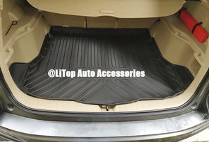 Alfombra de coche al por mayor bandeja de <span class=keywords><strong>maletero</strong></span> impermeable para <span class=keywords><strong>Honda</strong></span> <span class=keywords><strong>CRV</strong></span> alfombrilla de <span class=keywords><strong>maletero</strong></span> 2007 2008 2010 2011 cubierta de carga personalizada - Product Image 2