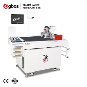 GBOS cuero PU corrugado pequeño Nuevo sistema de corte de cuchillos Digital de sala de muestras y cortador de alta calidad a buen precio 9060