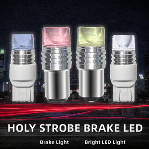 Ampoule LED Stroboscopique pour Feu Arrière 1156 BA15S 1157 BAY15D 7443 7440, Clignotant de Frein pour Voiture - Product Image 2