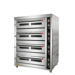 Commercial Bread <b>Baking</b> Ovens Big Pizza 16 Trays Gas Power Electric Bread Deck Commercial Oven Bakery <b>Equipment</b> for <b>Baking</b> - Product Image 1