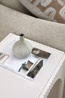 Combohome Salon Chambre à coucher Design Luxe Amovible Petite table d'appoint en bois Table basse