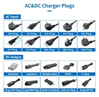 Chargeur de batterie Li-ion 36V30A.48V30A.60V25A.60V30A.72V25A pour tricycle, charge rapide, version étanche IP67 et scellée