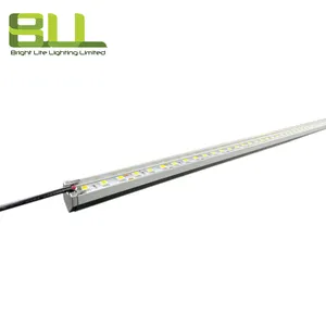 5050 Led Light Strip V Shape Aluminum 4FT 6FT 72LED 5050 LED Source 6500K Cold White Hard Strip For Cabinet Stairs Decoration Light