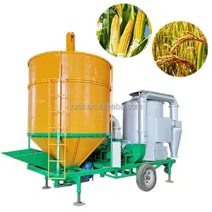 Mini 2 Ton Per Batch Mobile Diesel/Coal/Straw /Natural Gas Fuel Of Grain Dryer Machine
