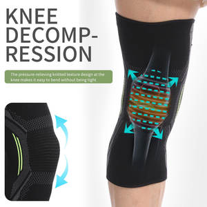 Sıcak satış spor dizlik spor örme sıcak sıkıştırma dizlik elastik diz desteği <span class=keywords><strong>brace</strong></span> - Product Image 4