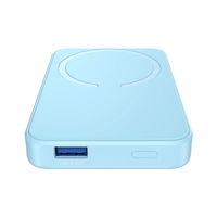 Banque d'alimentation sans fil magnétique 500mAh Chargeur rapide PD Batterie compacte compatible avec iPhone 14/13/12 Série
