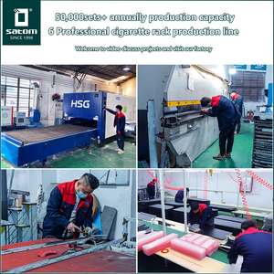 USA khói cửa hàng hiển thị kim loại thuốc lá giá thuốc lá <span class=keywords><strong>Showcase</strong></span> Pusher hiển thị với ngăn kéo cho cửa hàng tiện lợi - Product Image 6