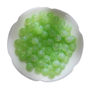 Starry Sky Mermaid Princess Fine Glitter <strong>Plastic</strong> Resin Through-Hole Loose <strong>Beads</strong> DIY Beading Handmade Necklace Bracelet Materials - Product Image 5