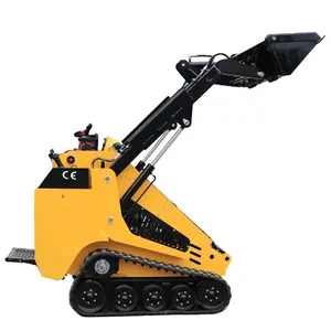 Mini Skid steer Loader for sale SDTW TW850 With Attachment Forest Mulcher,4 in 1 bucket,Lawn Mower,Snow blower