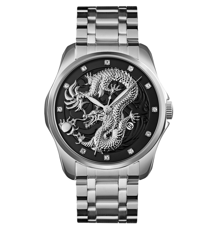 silver-black