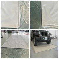 Tapis Commercial pour nettoyage de voiture, tapis de confinement d'eau personnalisé Pvc Portable gonflable tapis de lavage de voiture