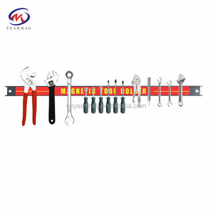 <span class=keywords><strong>Barre</strong></span> de stockage d'outils magnétiques à montage mural robuste de 18 pouces assemblée avec aimant de terres rares pour usage industriel - Product Image 4