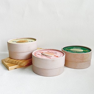 Eco Friendly Kraft Paper Canister, Food Grade Round Cardboard Tube <b>Box</b> for Cheesecake, Baking Dessert & <b>Bakery</b> Gift - Product Image 5