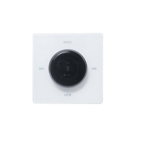 Amplificador de pared de 2 canales de 2x25W con pantalla de color y perilla para sistema de hogar inteligente, sistema de audio doméstico, comercial, centros comerciales y hoteles