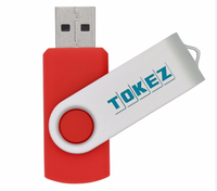 Vente en gros de clé USB de voiture 16 Go 32 Go 64 Go 128 Go Clé USB intelligente rotative pivotante haute vitesse Mémoire flash USB