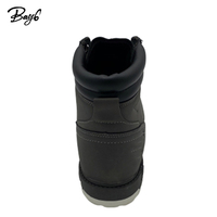 Chaussures stylées Anti-huile pour homme, bottes en cuir, Design personnalisé, pour l'hiver