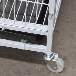 Hochwertige Metall-Kleintier-Sicherheits barriere Faltbarer und zerlegbarer Katzen hunde käfig Moderner Großhandel für Tierhandlungen - Product Image 3