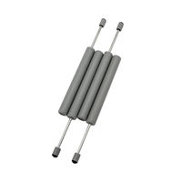 Vérin à gaz hydraulique gris à prix compétitif, amortisseur à fermeture douce pour meubles, portes, armoires, tiroirs et supports de levage