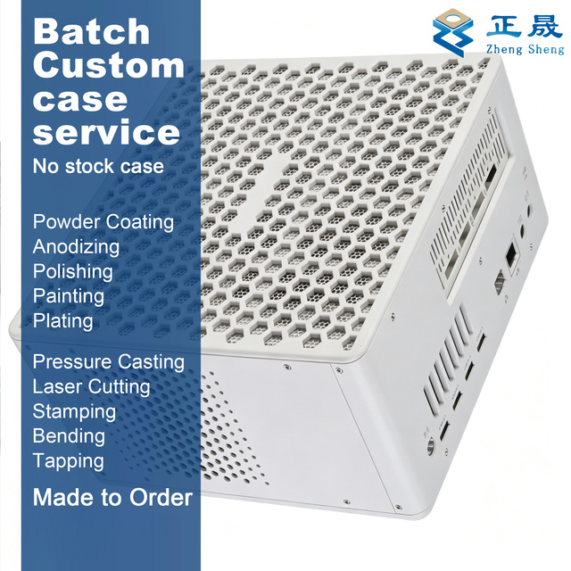 OEM Custom Server Chassis Rackmount Case 1U 2U 4U Aluminum Steel Enclosure Sheet Metal Fabrication CNC Machining Service