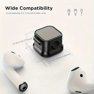 Cross-border magnetic <b>cable</b> organizer for desktop and car use, a powerful tool for organizing and securing mobile phone - Product Image 2